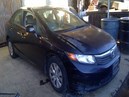 2012 HONDA CIVIC, LX MODEL, 1.8L, VTEC, AT,   A25202
